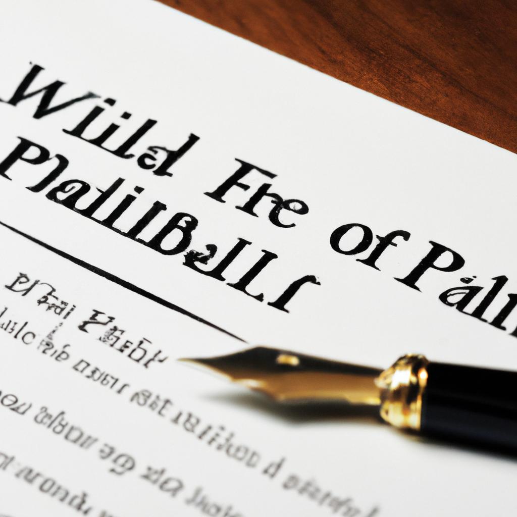 - ⁢Filing a Will Before Death: Exploring the Probate​ Process